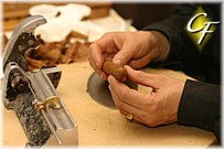 The skill of the cigar rolling demonstraton with enamor your guests as they see the craft performed in front of their eyes